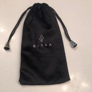 Brand New BURGA iPhone Black Case Holder Cinch Sack Travel Storage Organize